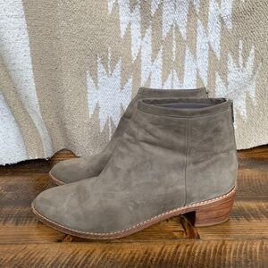 Loeffler Randall booties- tan suede